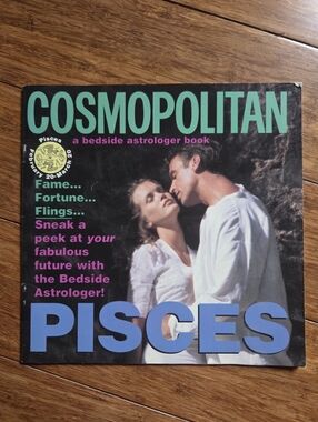 Cosmopolitan Bedside Astrologer Pisces Vintage Astrology Book 1997